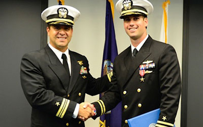 Navy Reserve Officer Receives Bronze Star